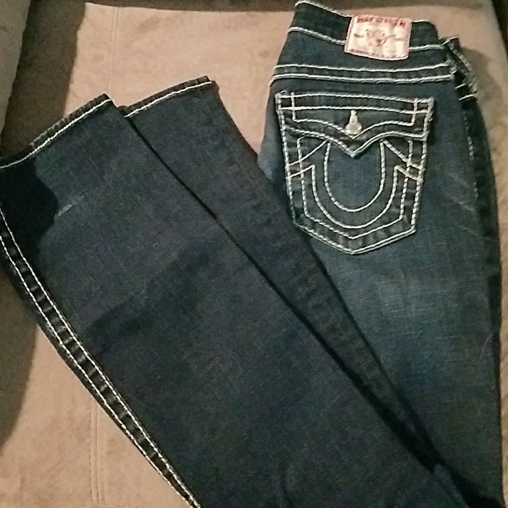 True Religion Skinny jeans embroidery details 27"